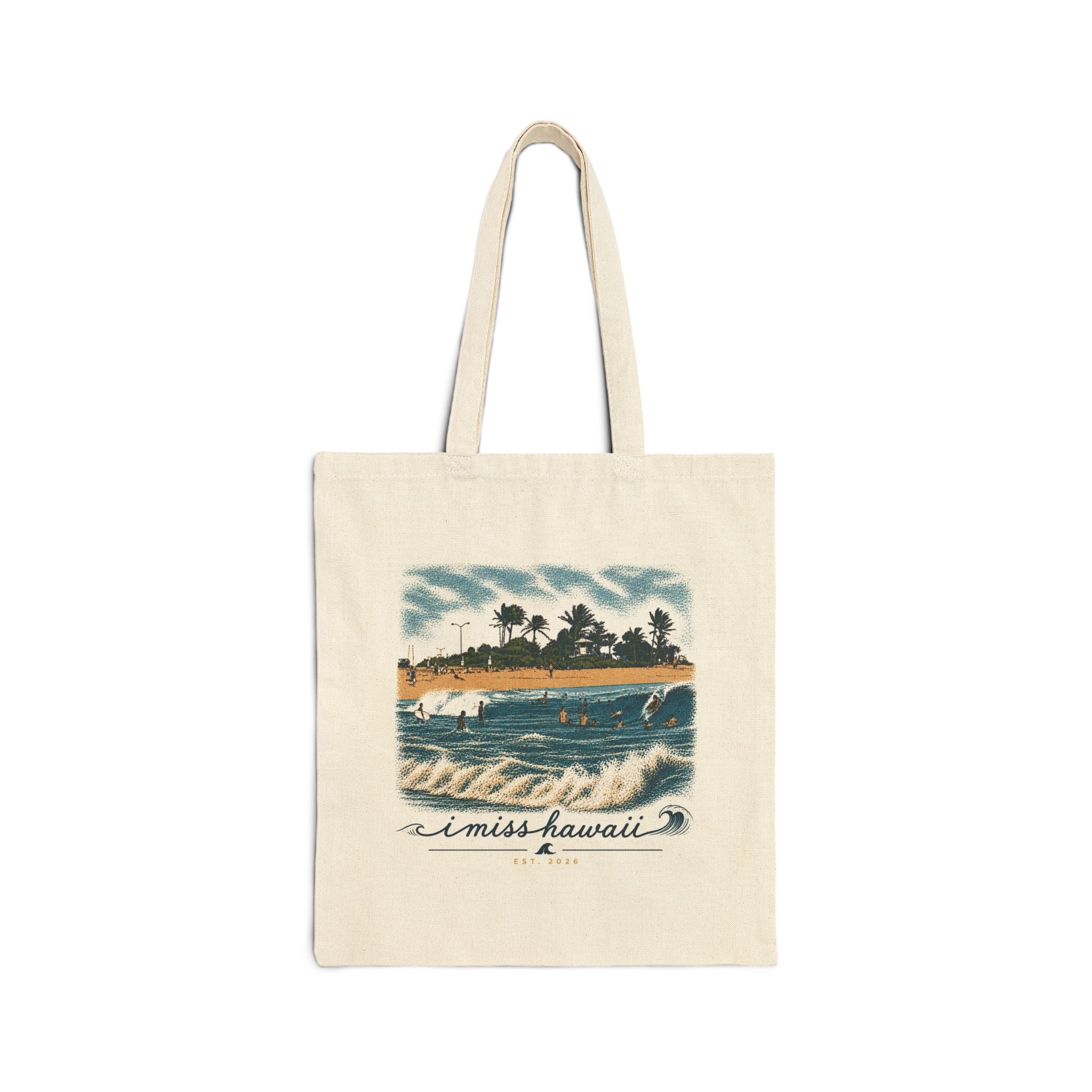 Cotton Canvas Tote Bag