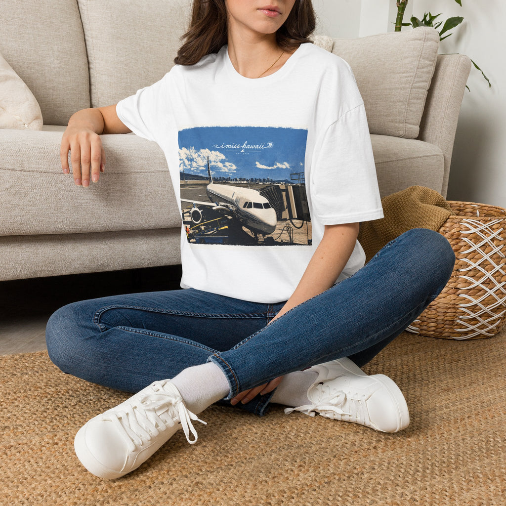 I Miss Hawaii - Honolulu Airport - White T-Shirt