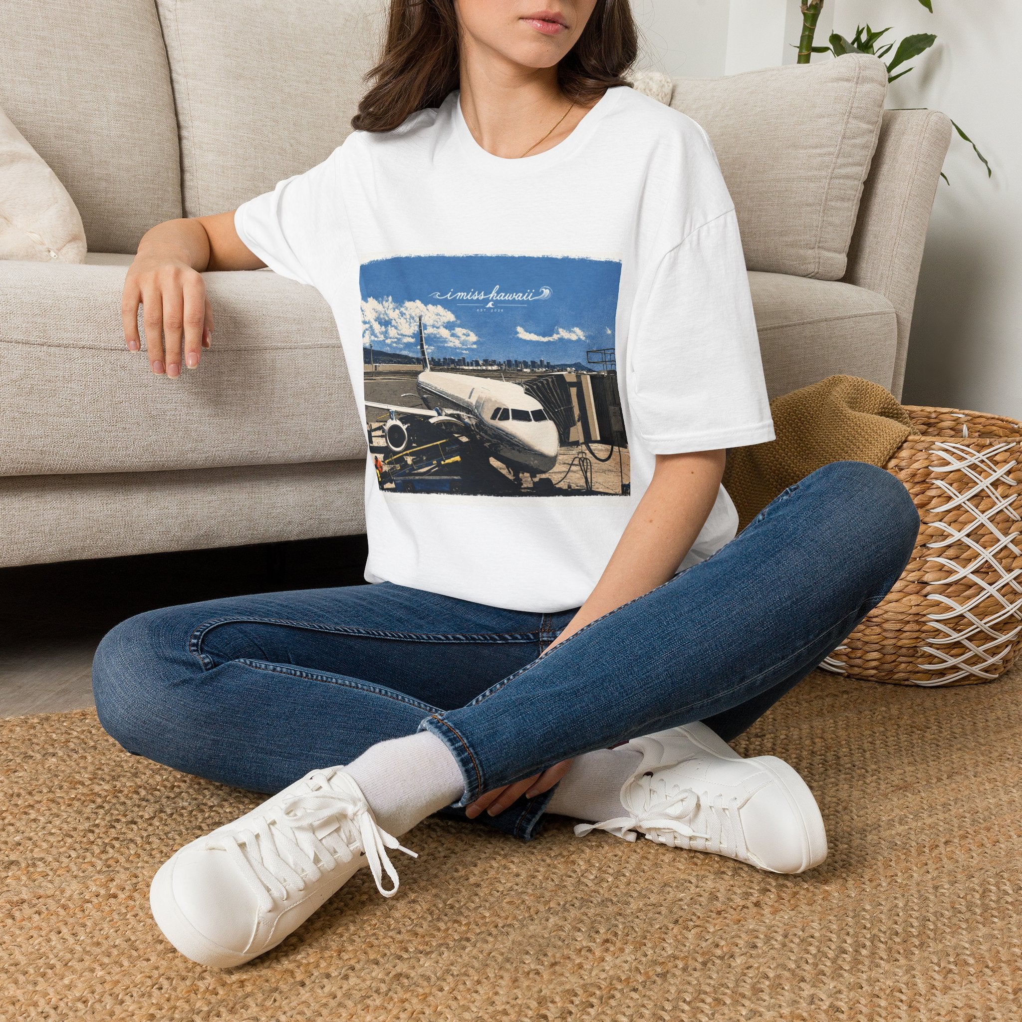 I Miss Hawaii - Honolulu Airport - White T-Shirt